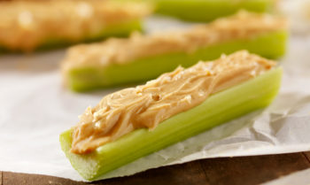 Celery and Almond Butter